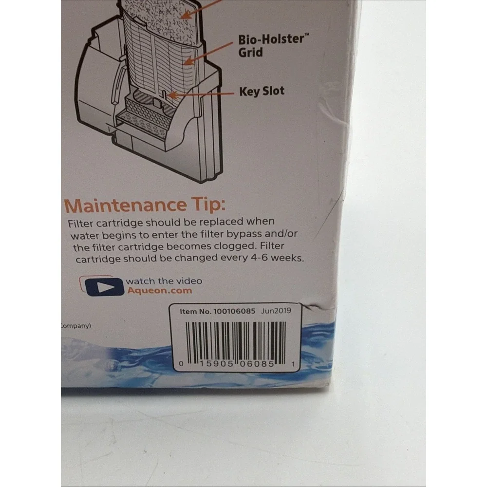NEW Aqueon Replacement Filter Cartridge 10000948 Size Medium Six Pack